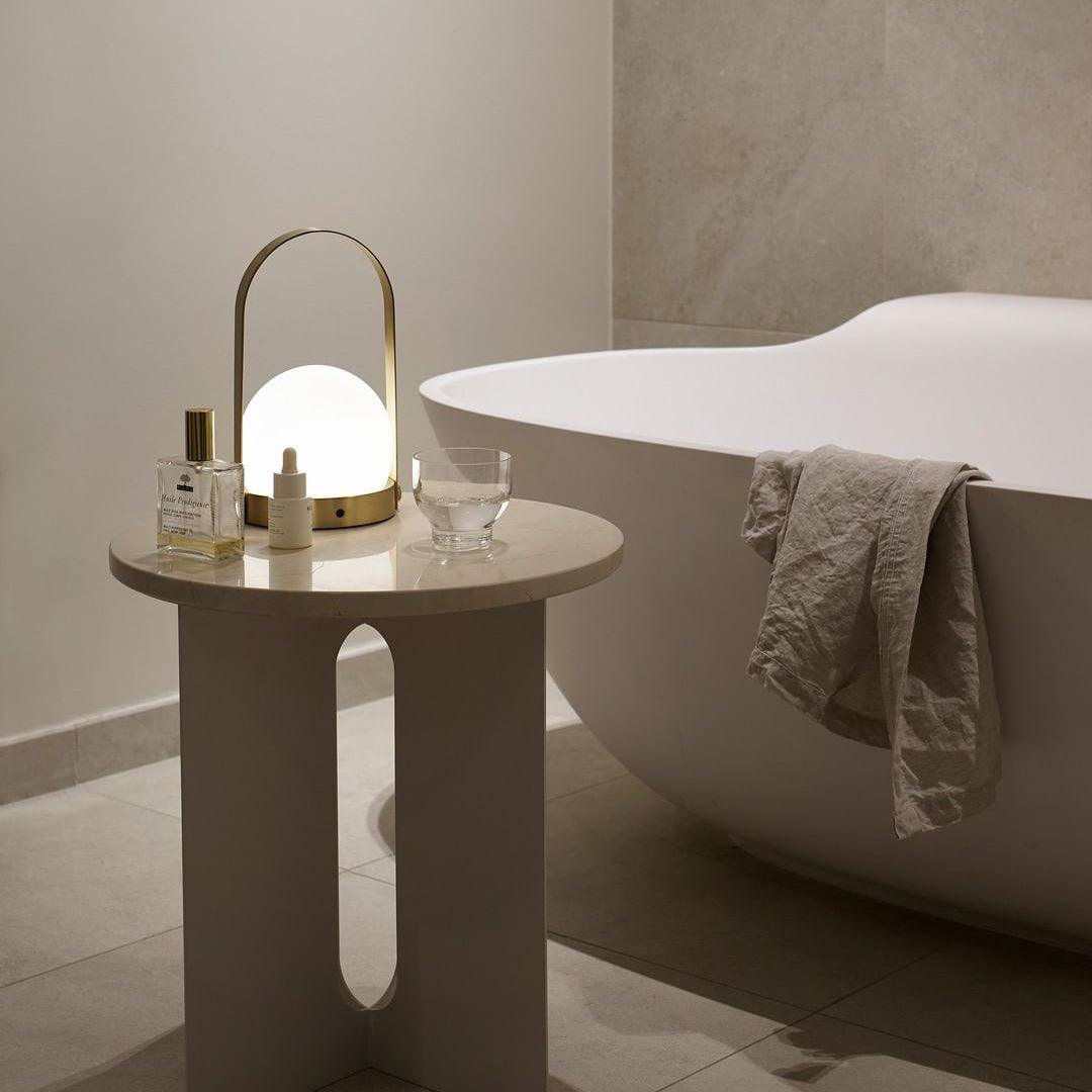 Zenon Glass Minimalist Table Lamp