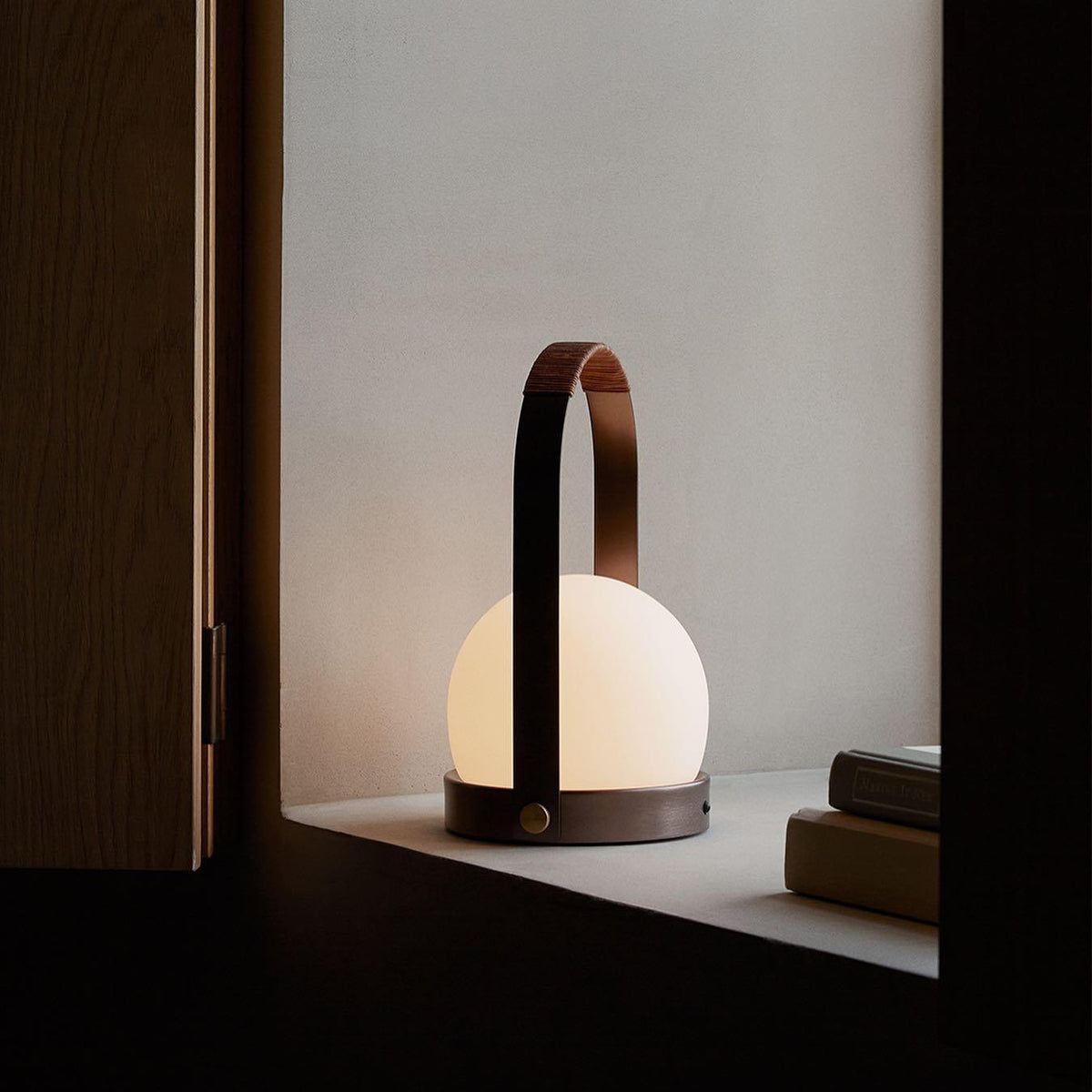 Zenon Glass Minimalist Table Lamp