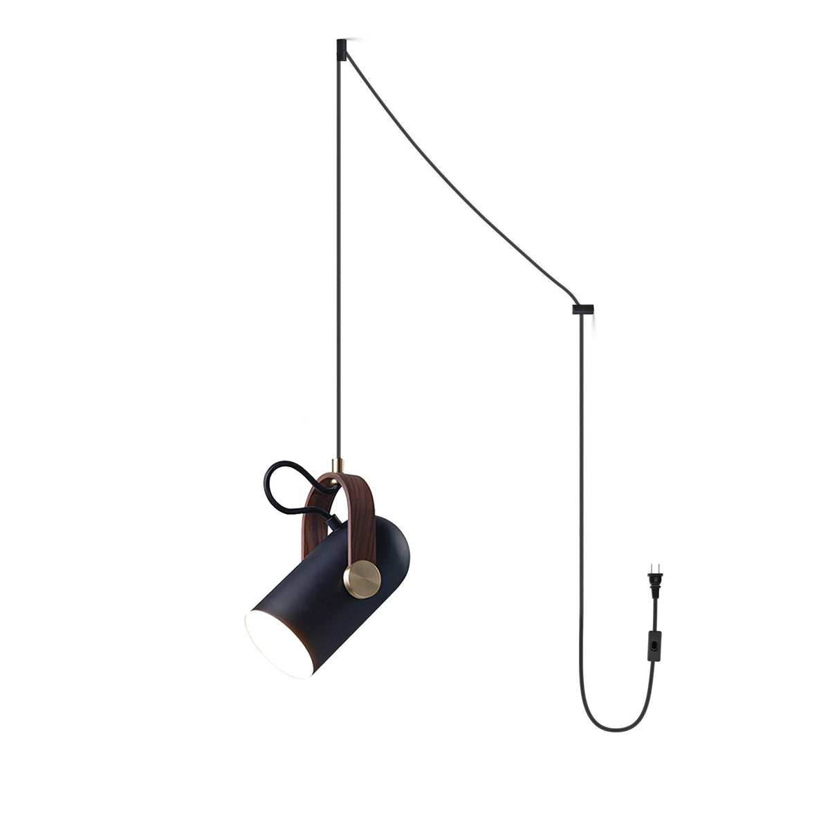 Miraaine Modern Minimalist Swag Pendant Light