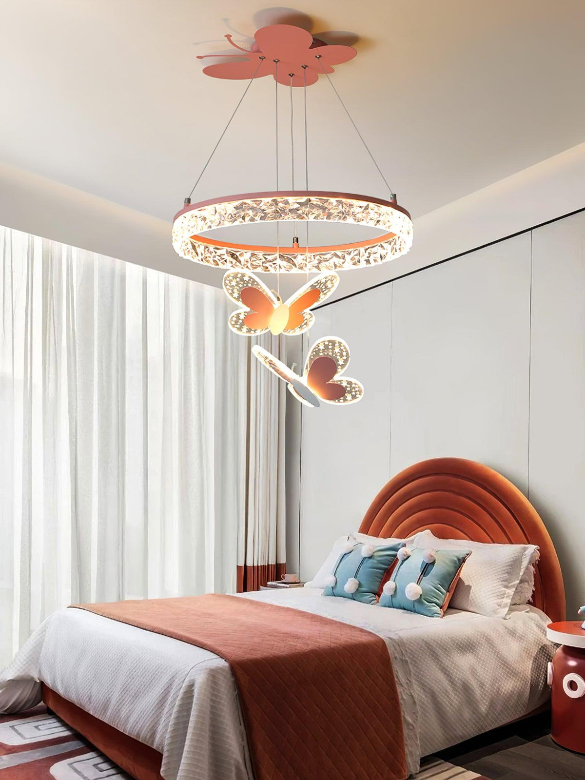 Orlina Acrylic Industrial Pendant Lamp