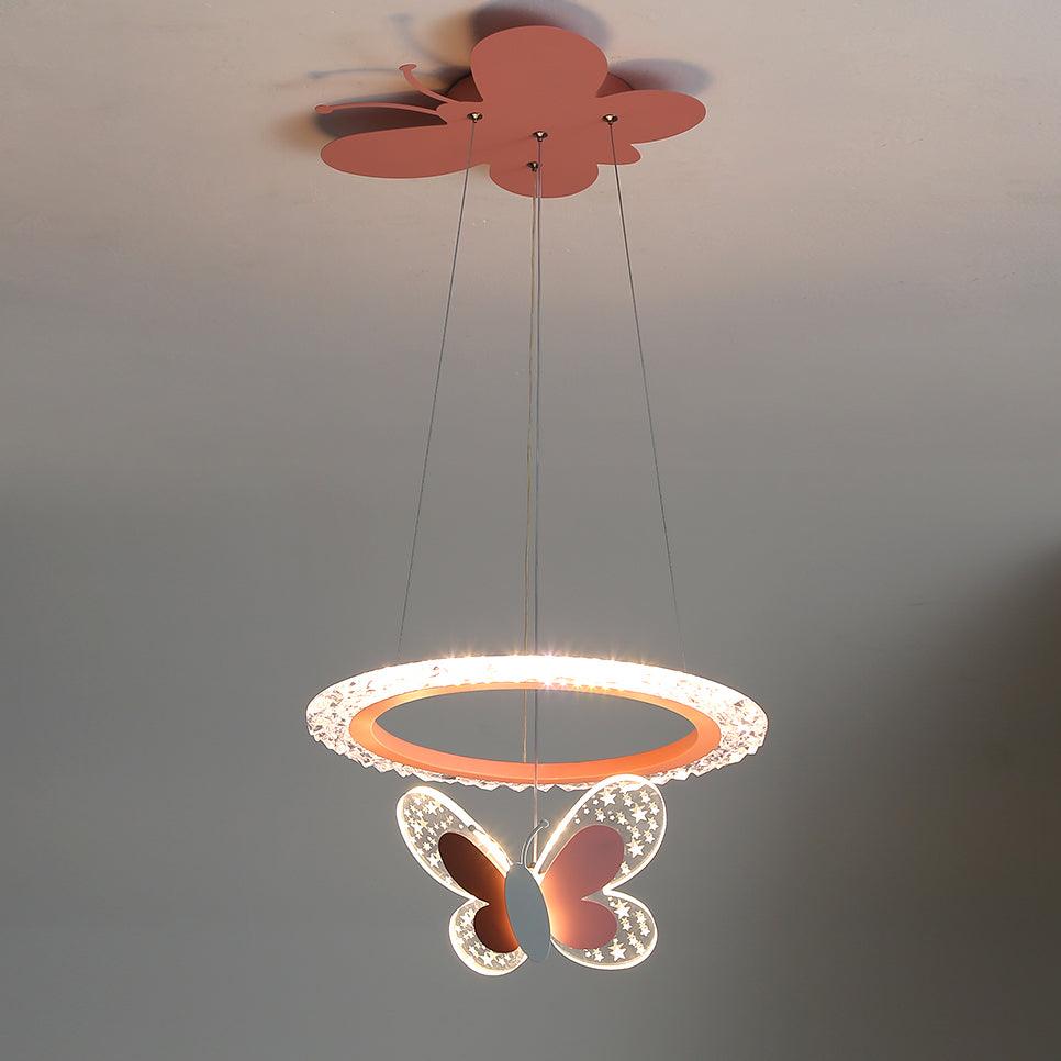 Orlina Acrylic Industrial Pendant Lamp