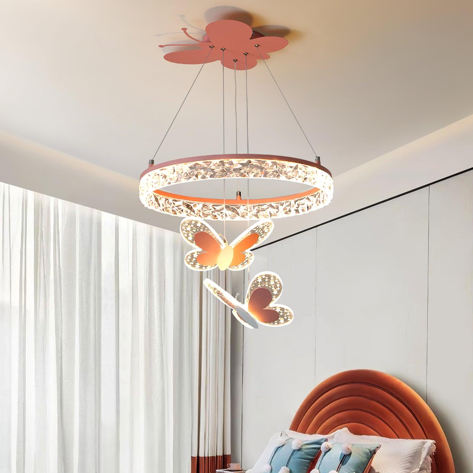 Orlina Acrylic Industrial Pendant Lamp