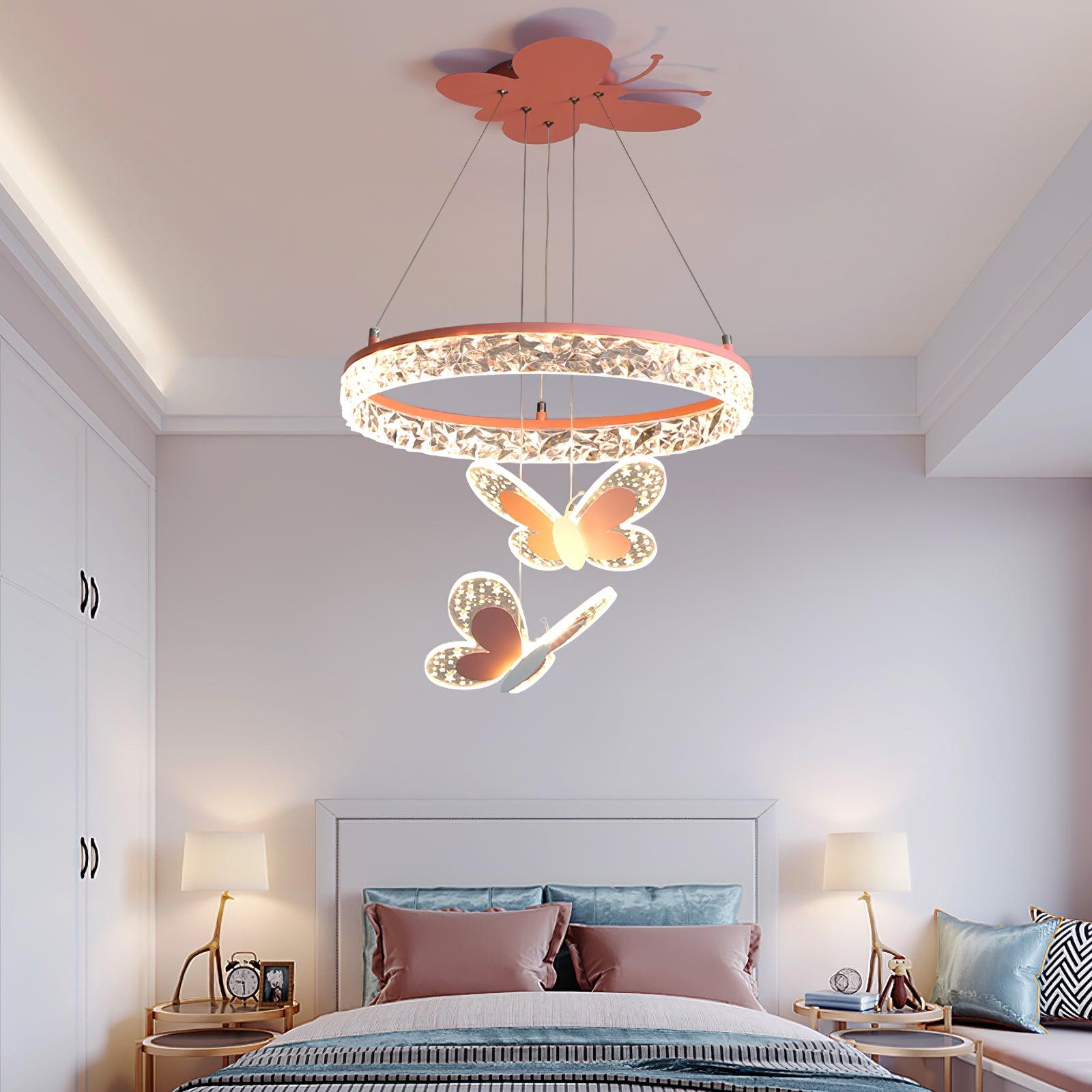 Orlina Acrylic Industrial Pendant Lamp