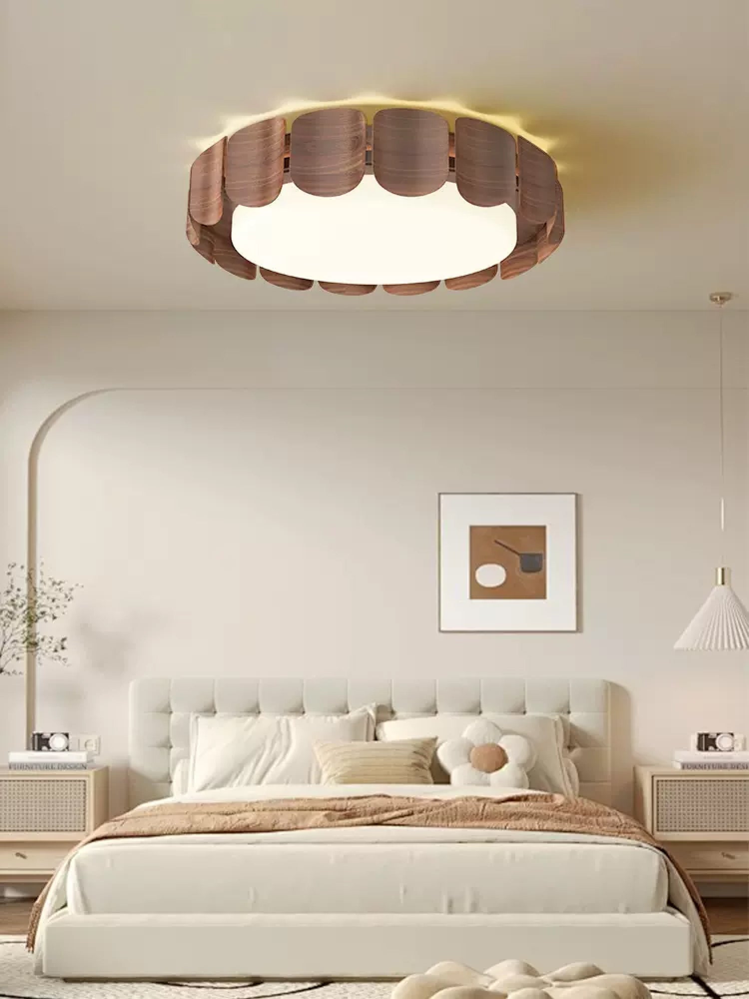 Syrinora Premium Nordic Art Flare Ceiling Light