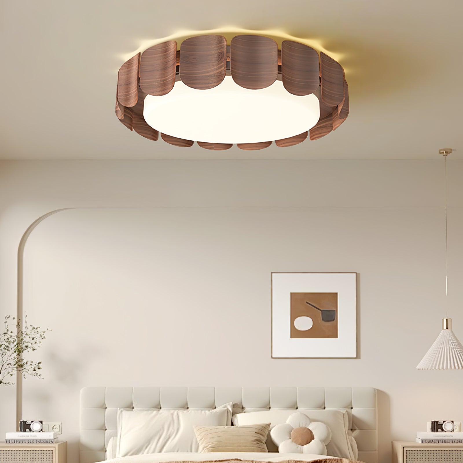 Syrinora Premium Nordic Art Flare Ceiling Light