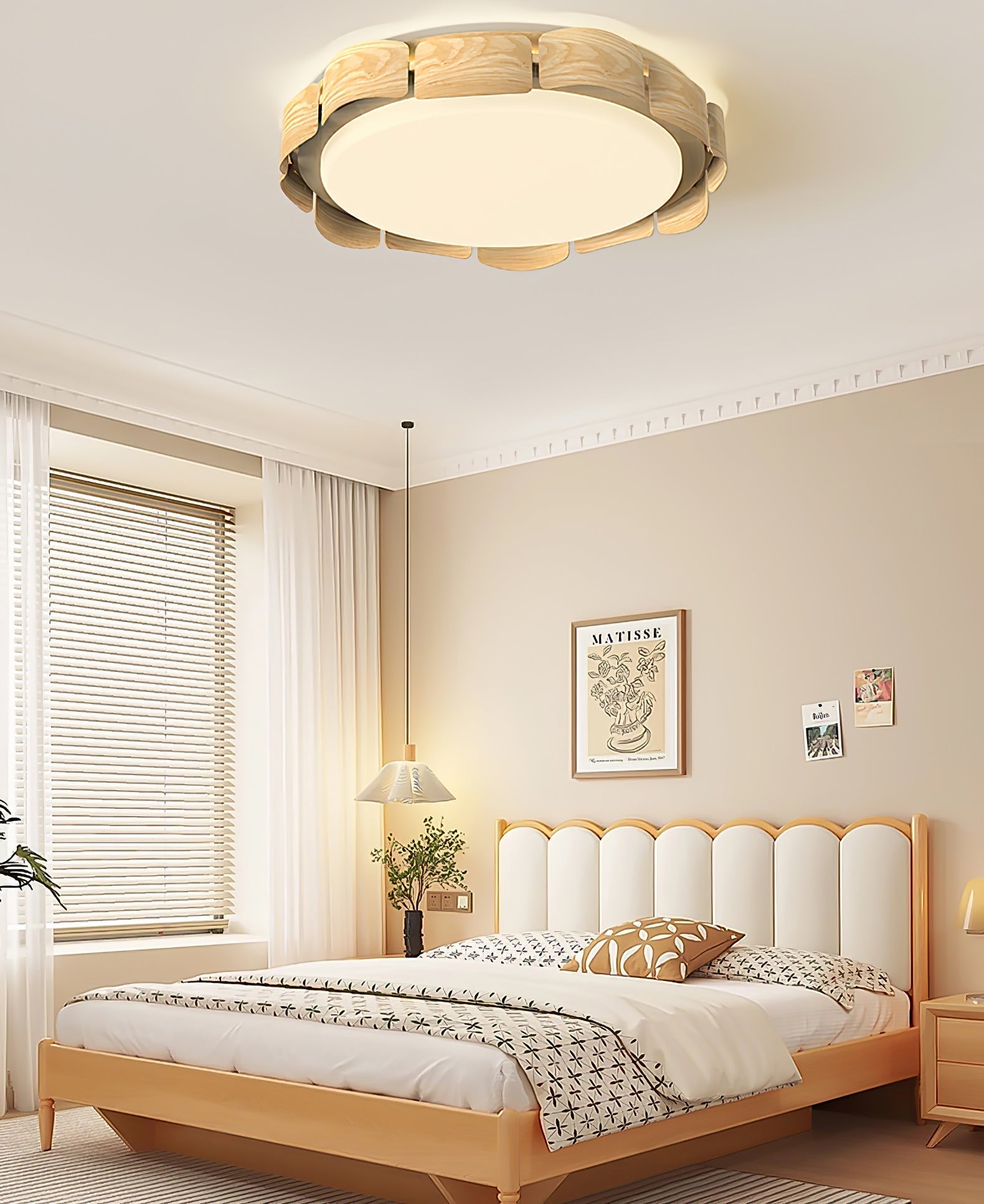 Syrinora Premium Nordic Art Flare Ceiling Light