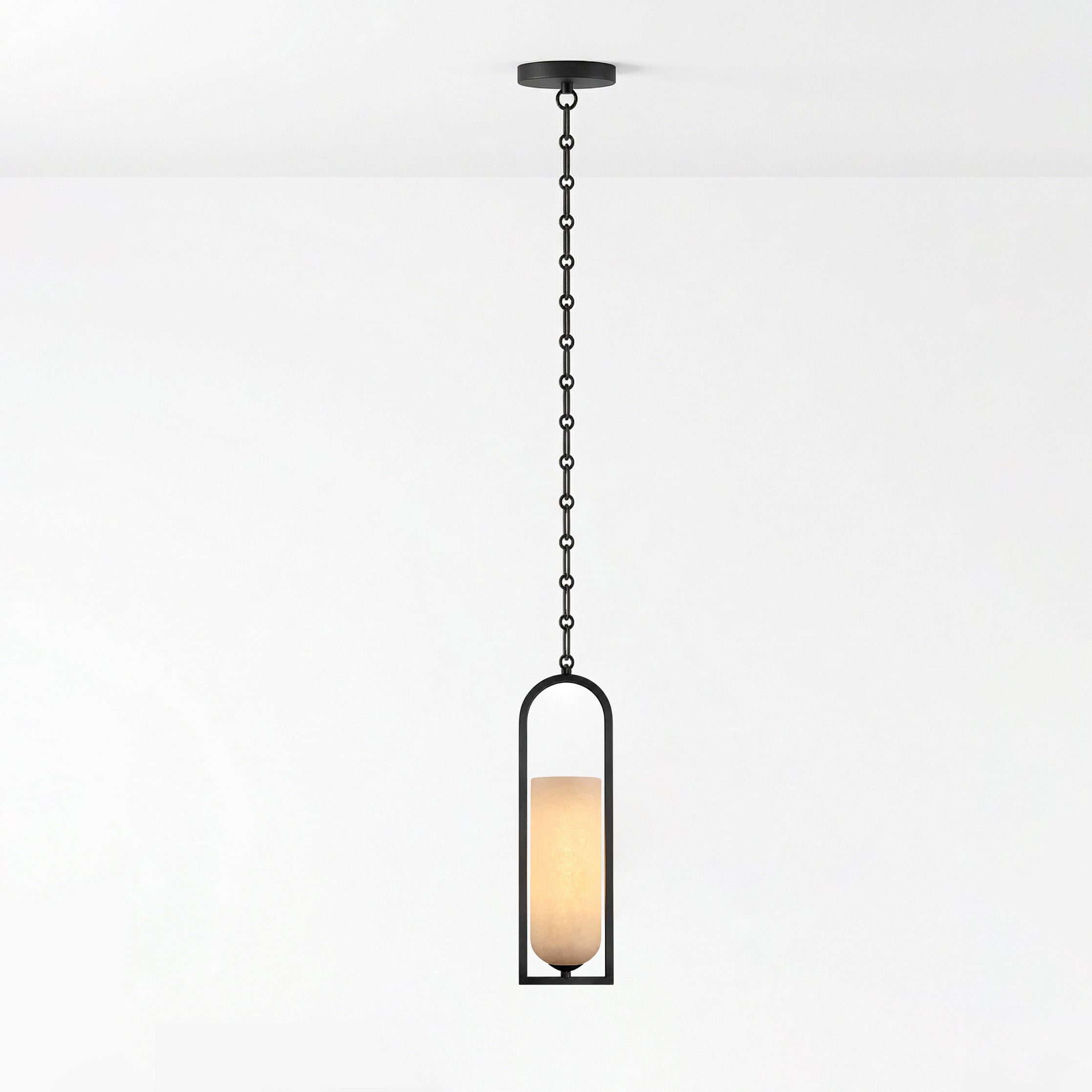 Theron Cascading Chain Lantern Chandelier