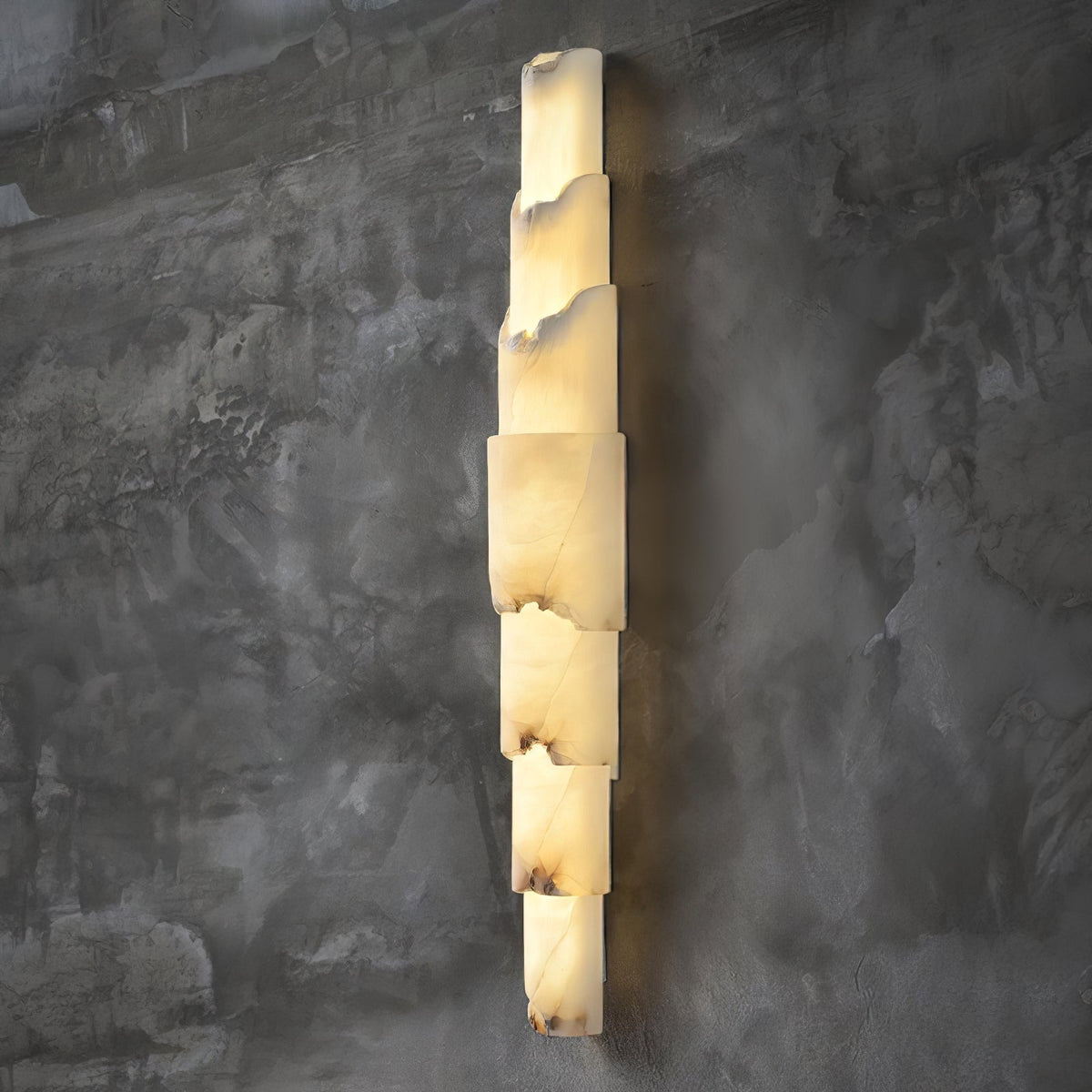 Caspian Multi-layer Alabaster Wall Light