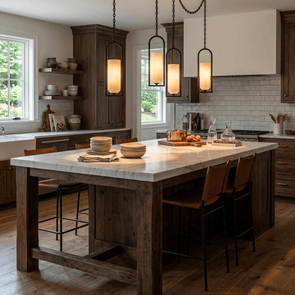 Theron Cascading Chain Lantern Chandelier