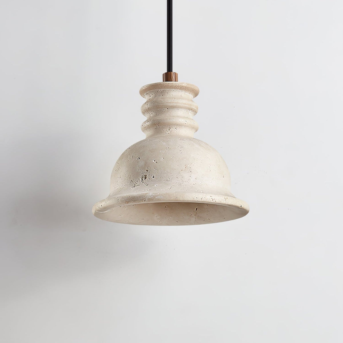 Tavuenne Travertine Sculptural Pendant Light
