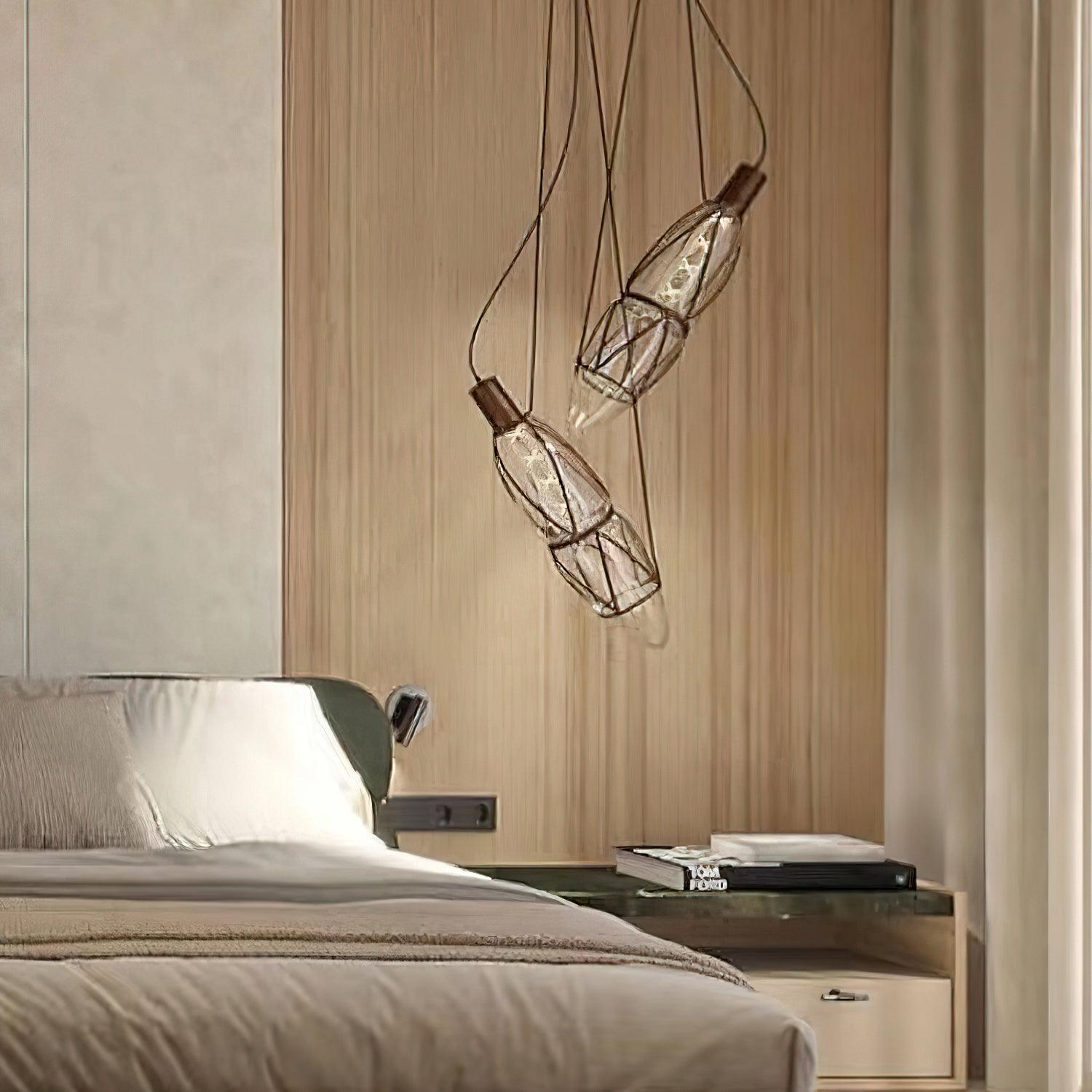 Sior Individual Creativity Bottle Glass Pendant Lamp