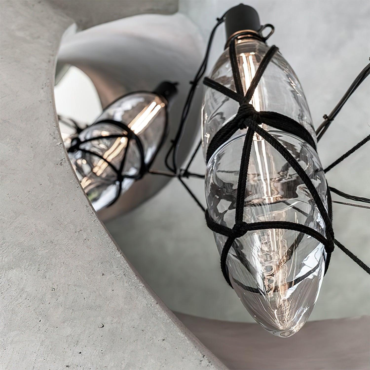 Sior Individual Creativity Bottle Glass Pendant Lamp