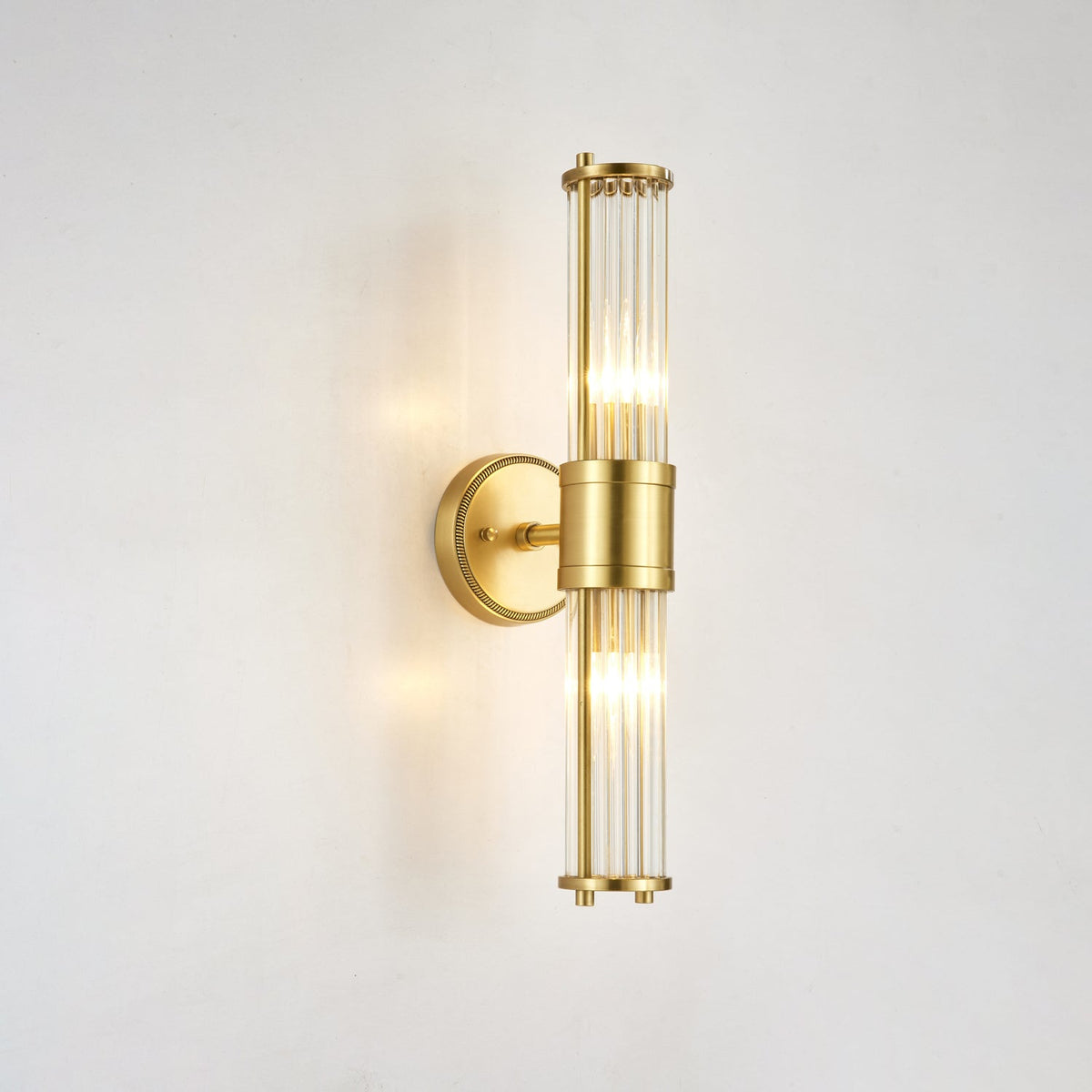Vevenisra Nordic Art Cylinder Glass Wall Light
