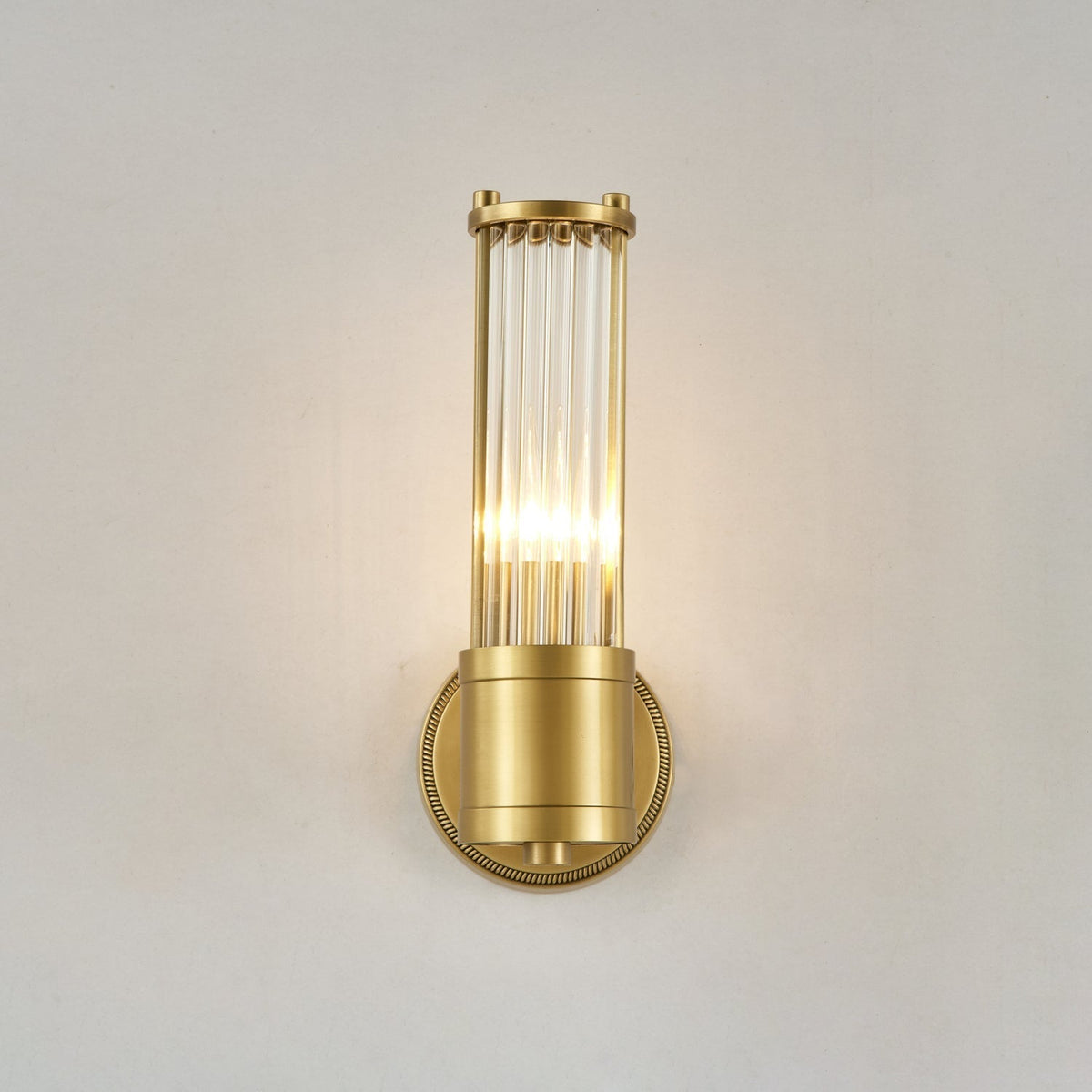 Vevenisra Nordic Art Cylinder Glass Wall Light
