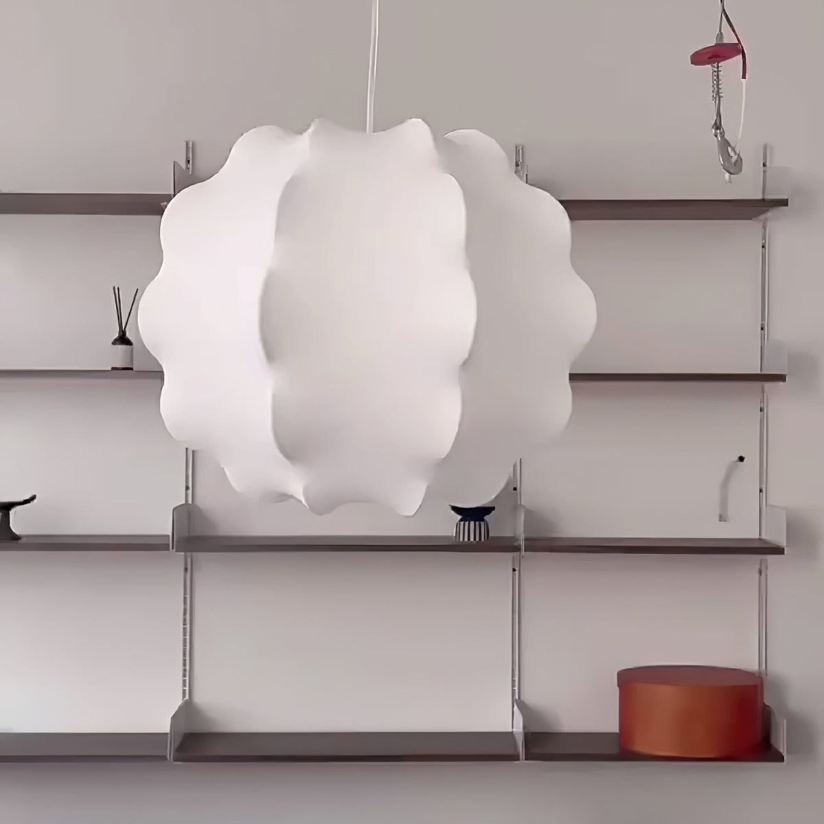 Elora Silk Scandinavian Pendant Lamp
