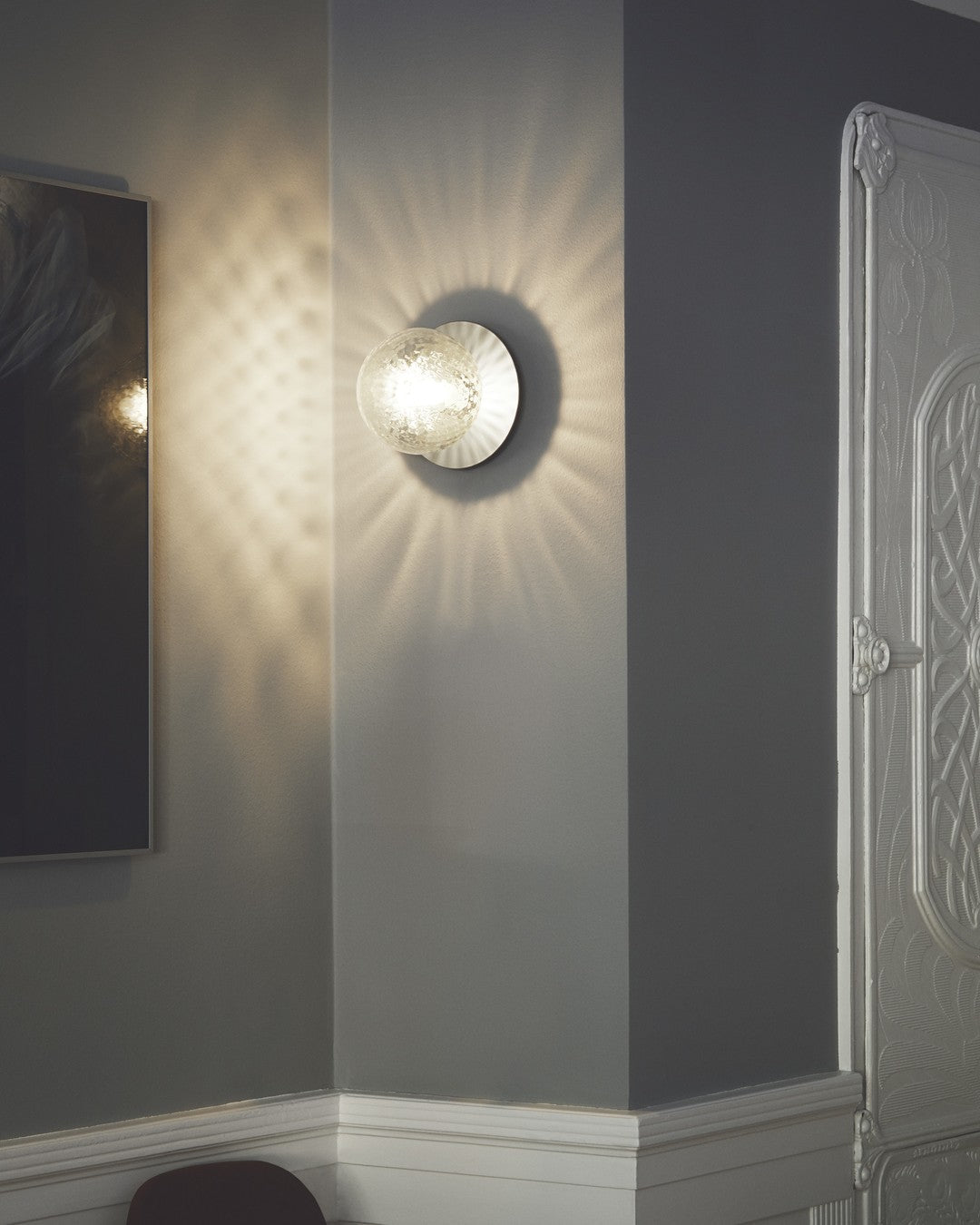 Irinor Premium Nordic Art Brass Wall Lamp