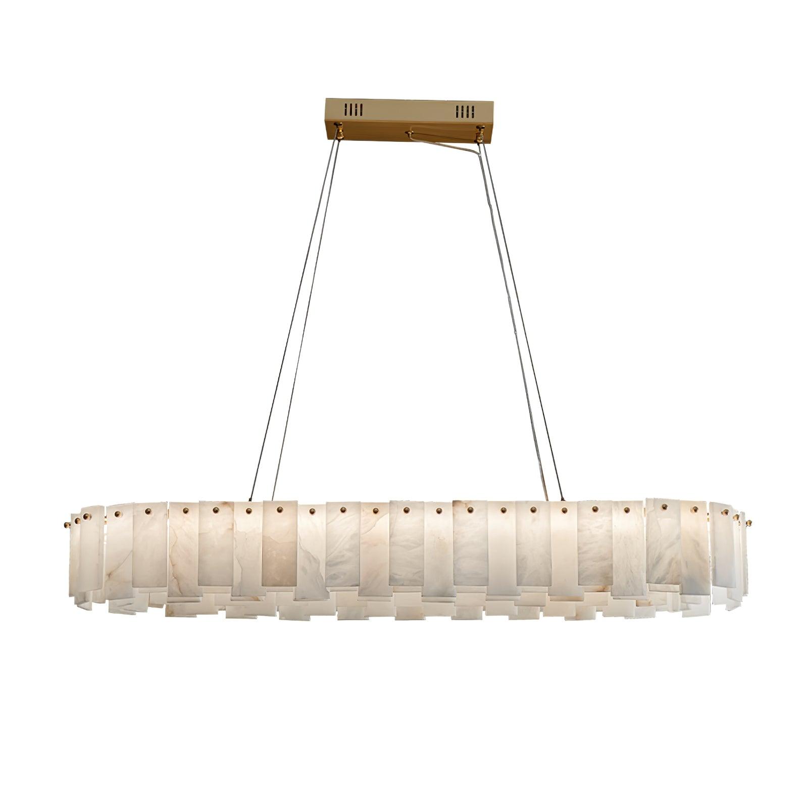 Vodore Alabaster Pendant Light