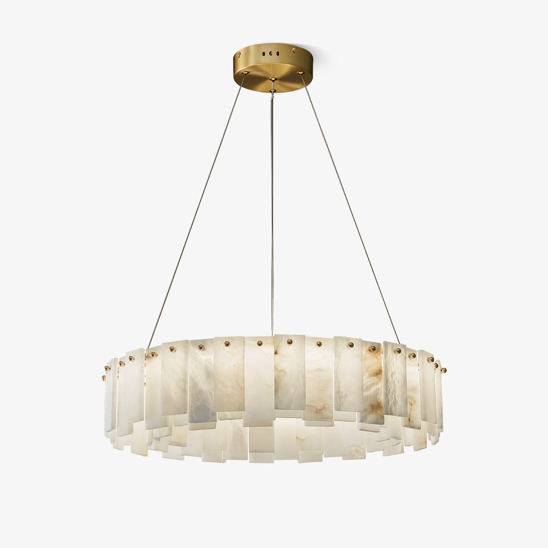 Vodore Alabaster Pendant Light