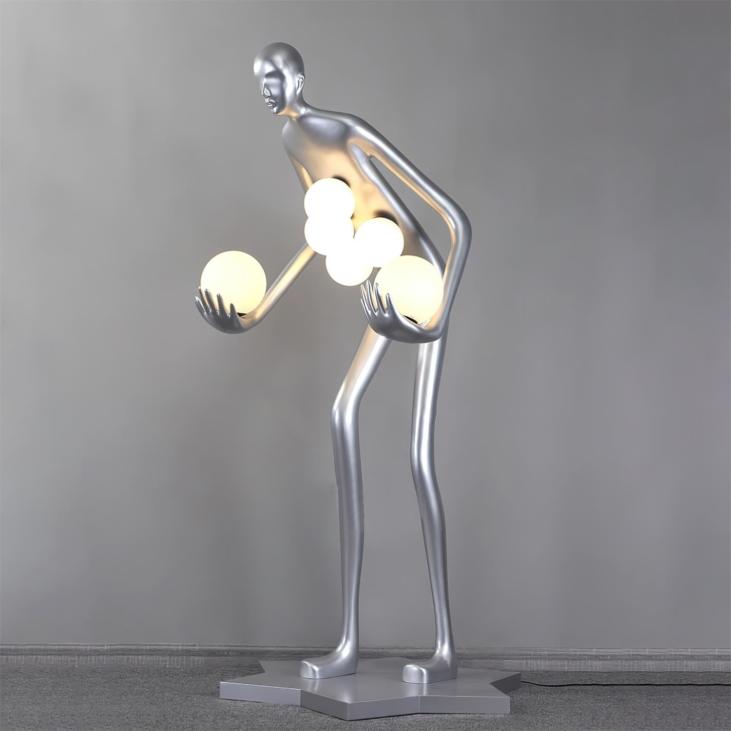 Silvaris Sculptural Floor Lamp