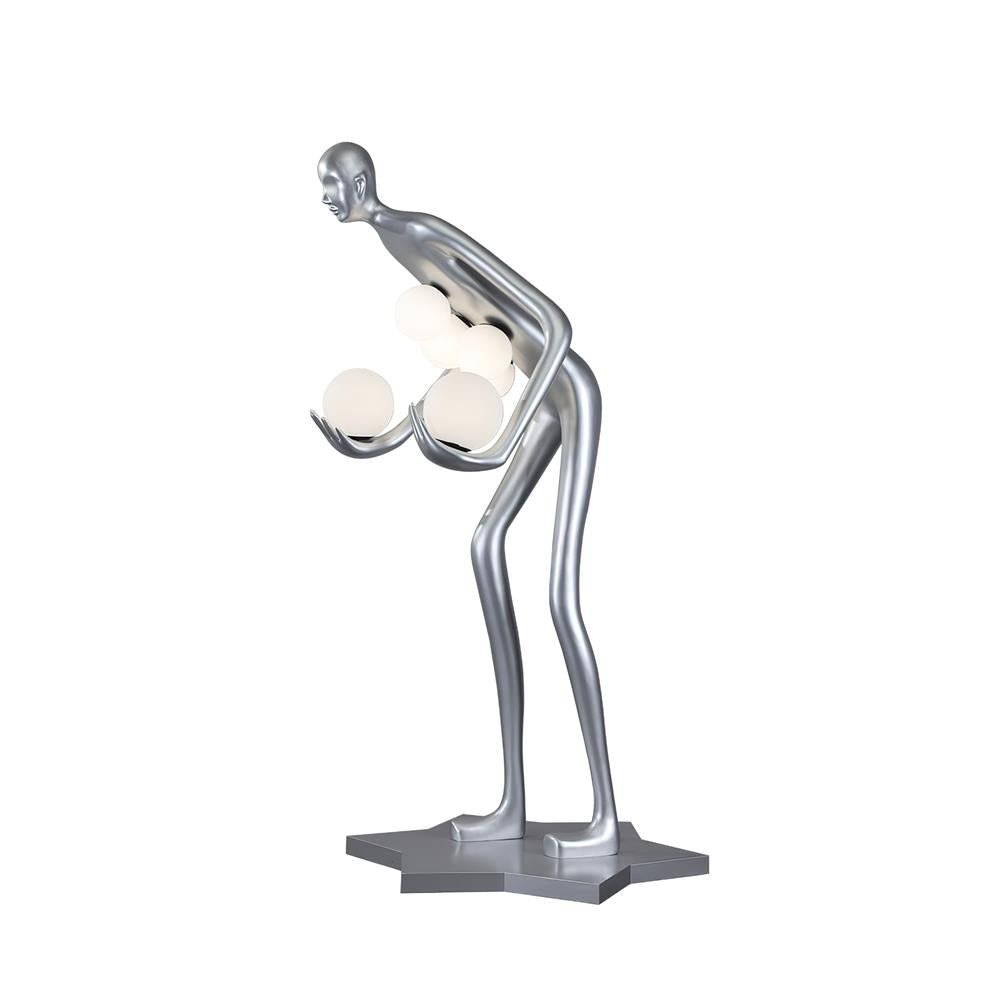 Silvaris Sculptural Floor Lamp