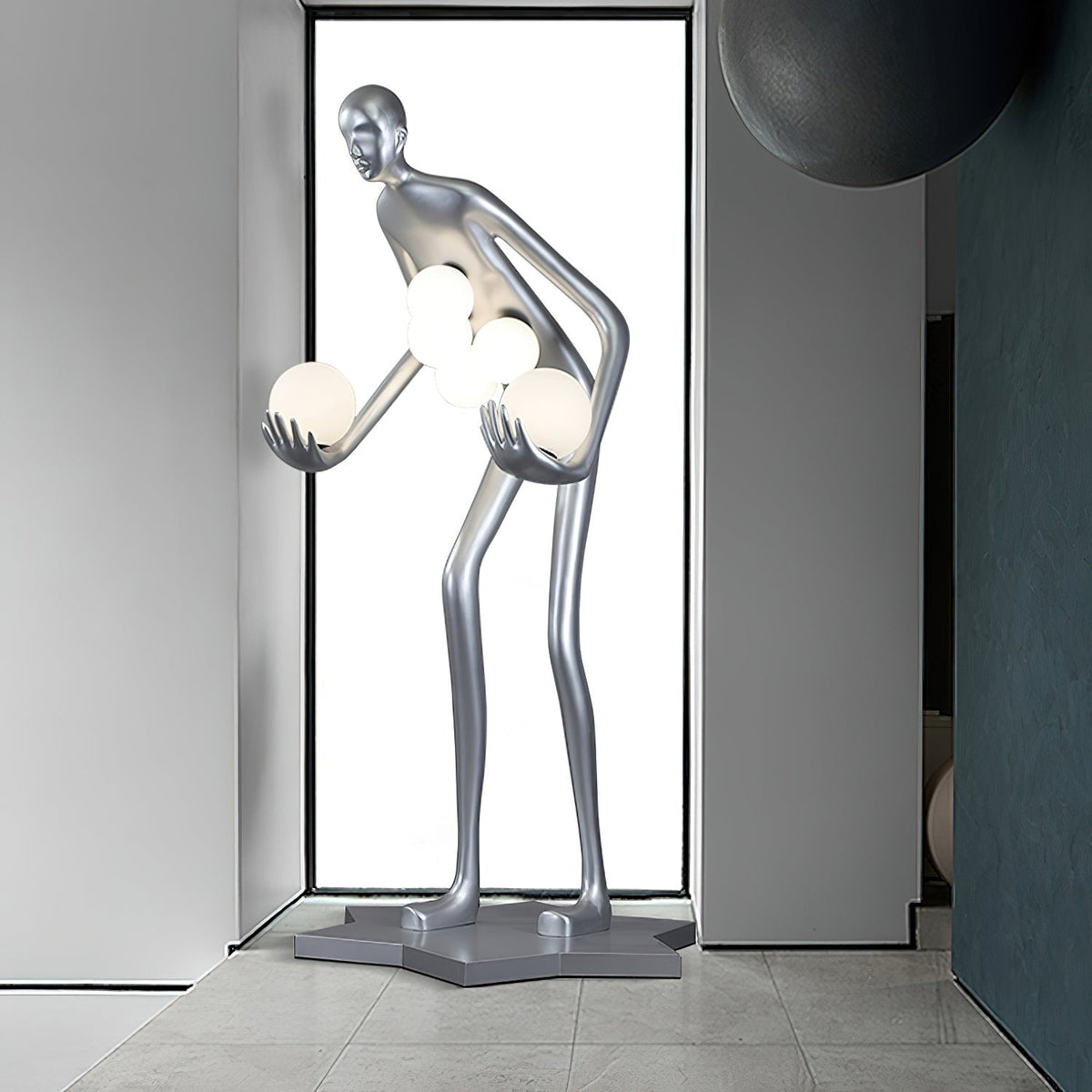 Silvaris Sculptural Floor Lamp