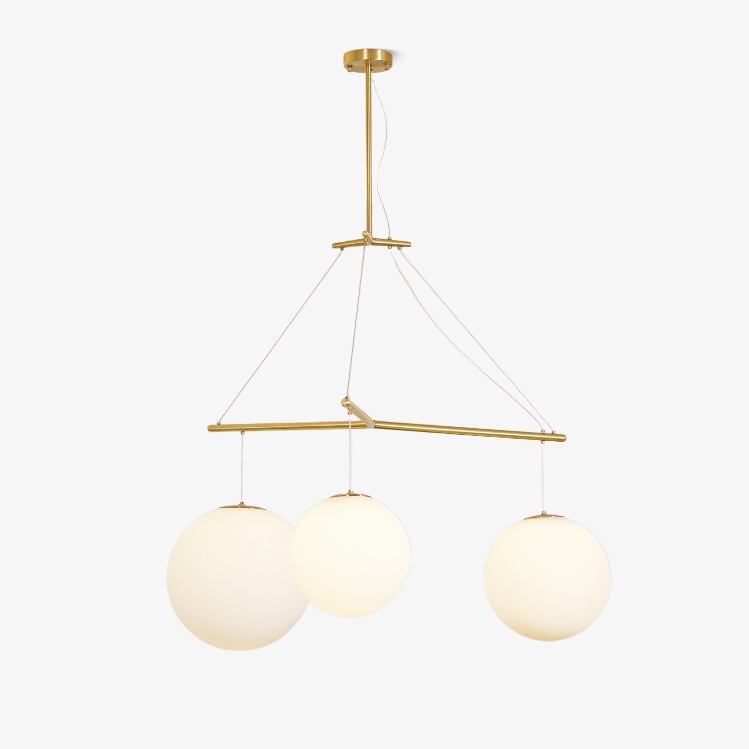 Triad Minimalist Glass Pendant Lamp