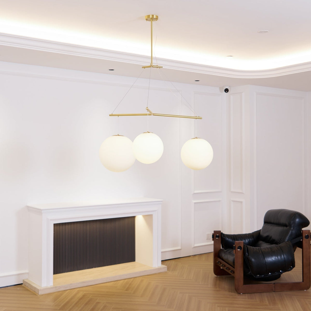 Triad Minimalist Glass Pendant Lamp