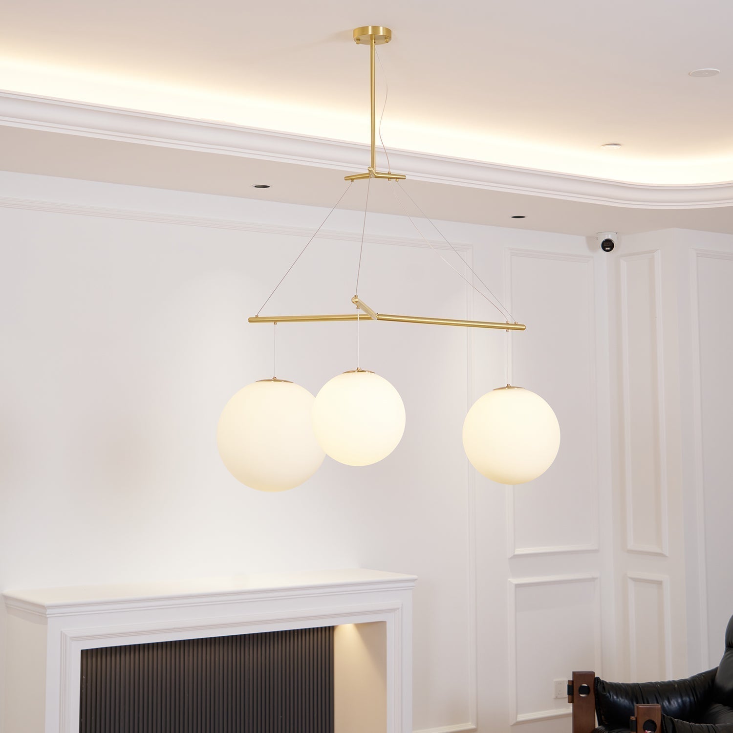 Triad Minimalist Glass Pendant Lamp