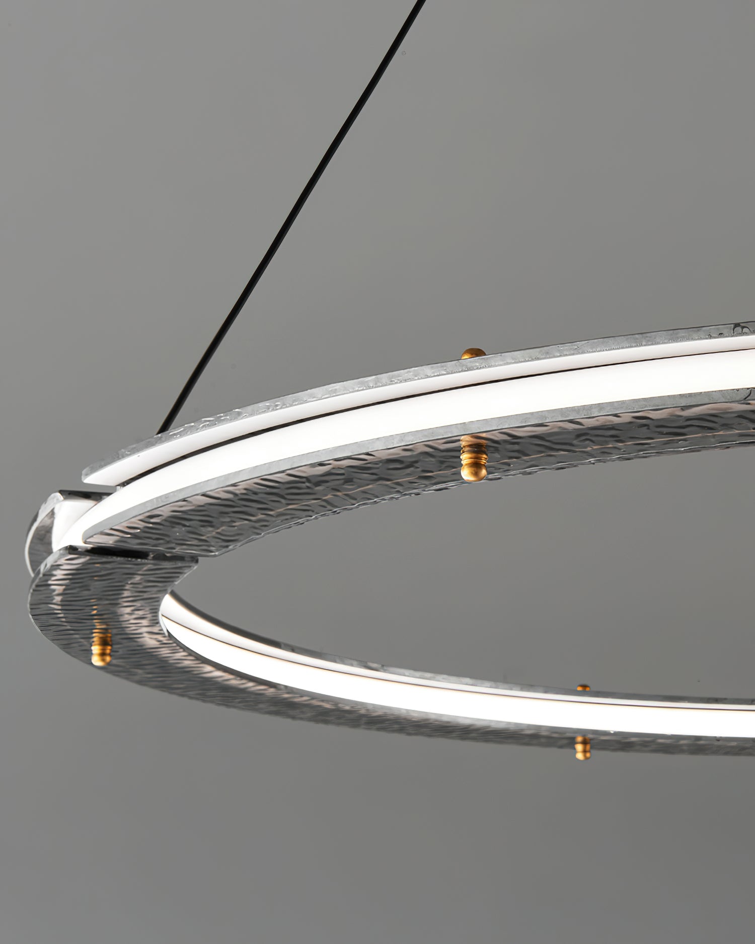 Lunara Dual-Ring Crystal Chandelier