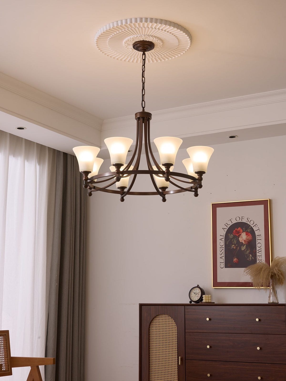 Celestine Traditional Elegance Vintage Glow Chandelier