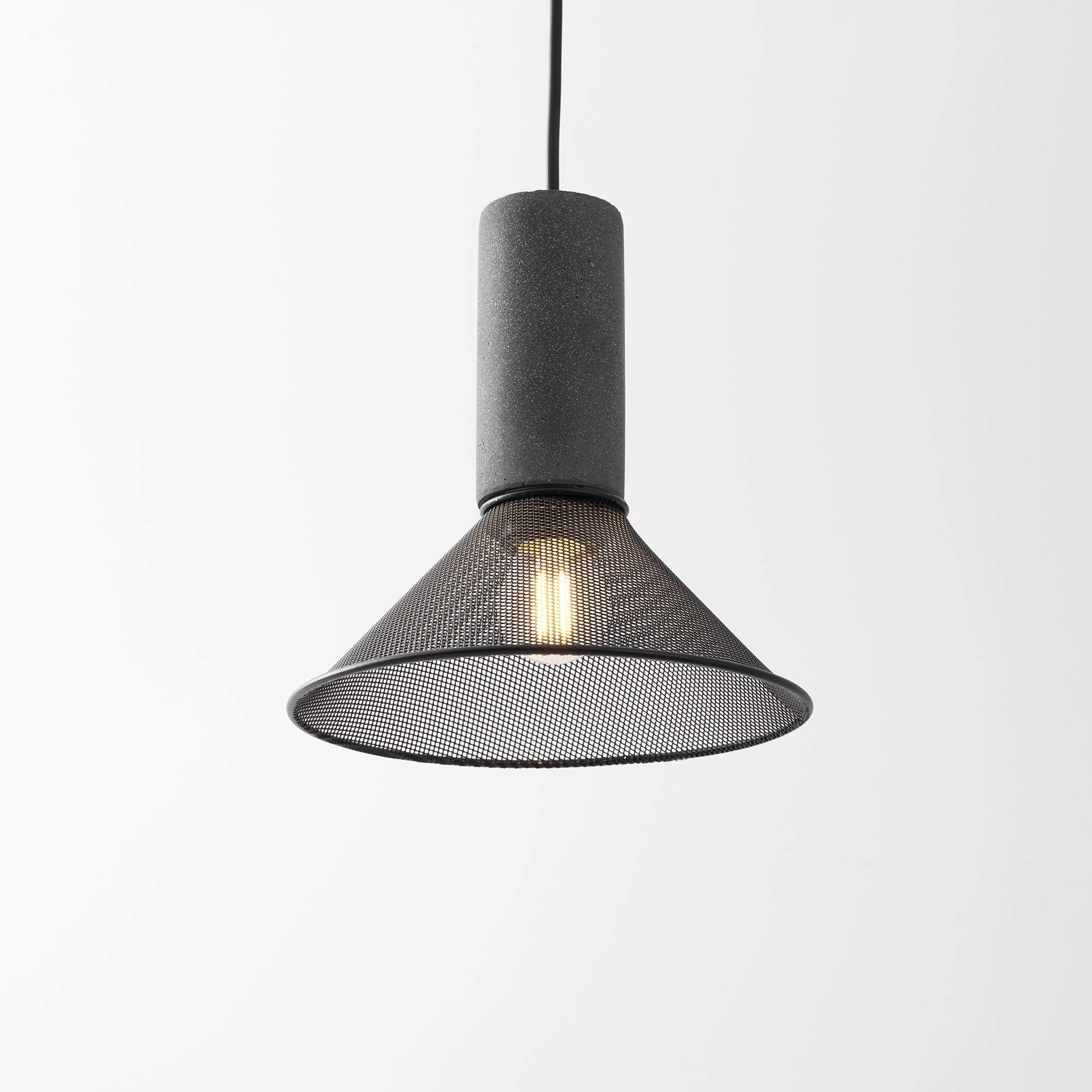 Bellwick Cement Mesh Pendant Light