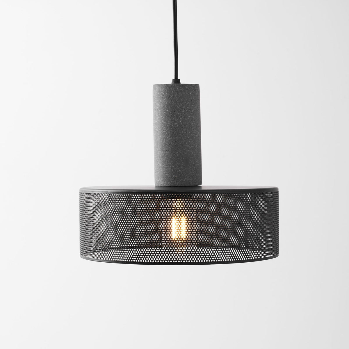 Bellwick Cement Mesh Pendant Light