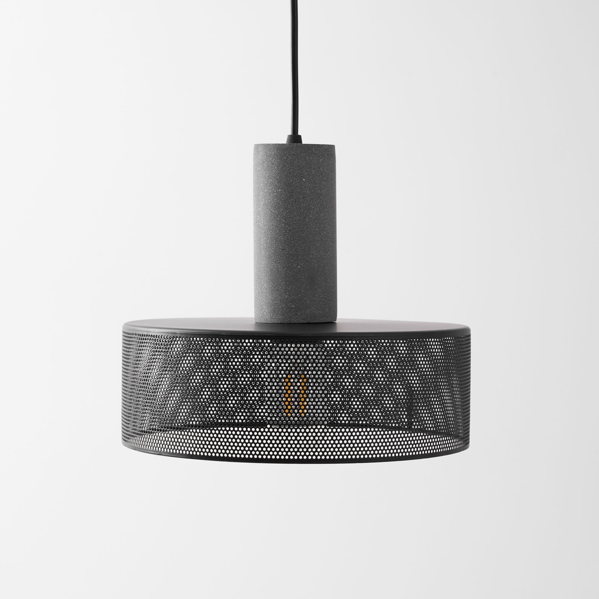 Bellwick Cement Mesh Pendant Light