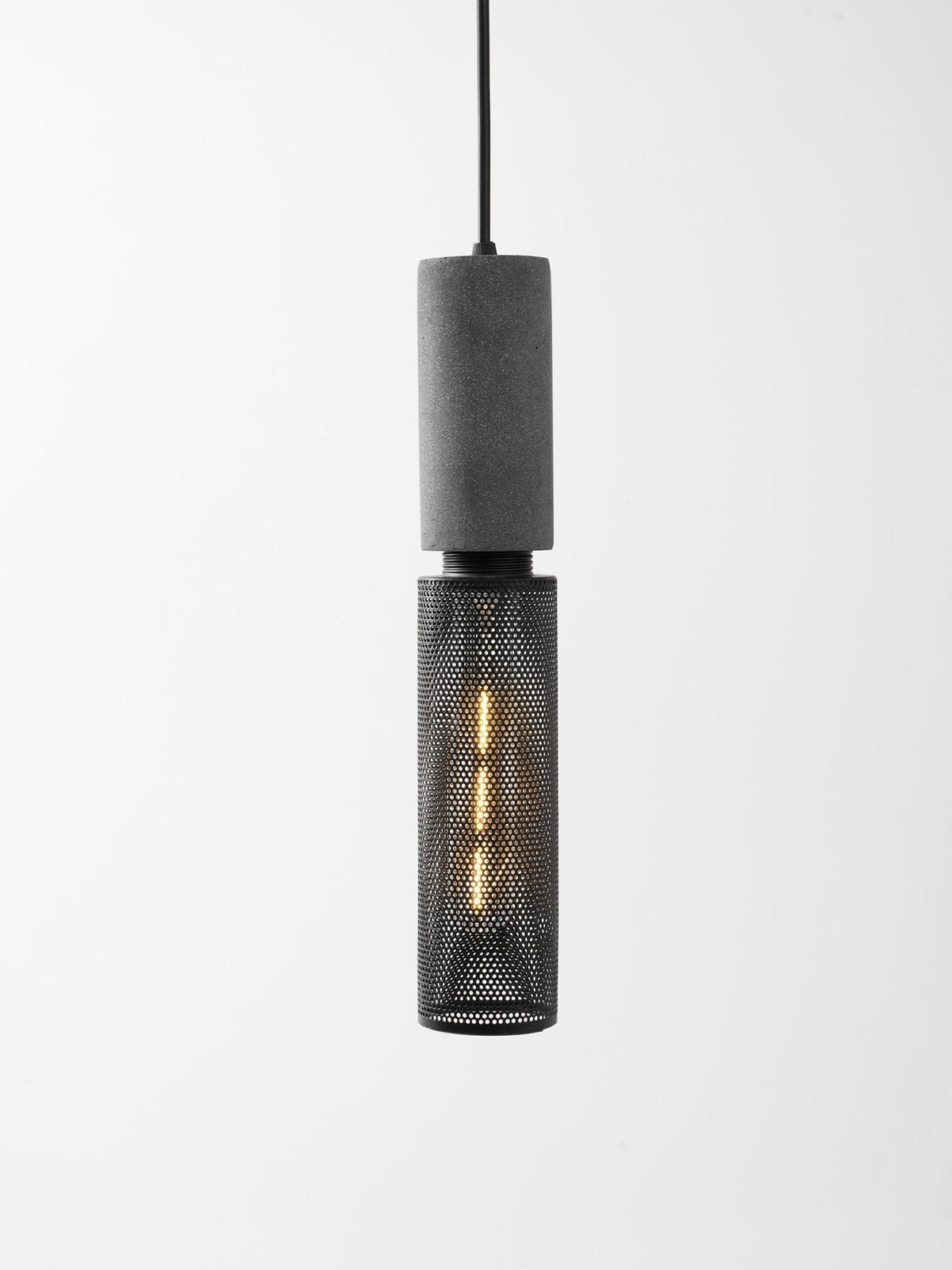 Bellwick Cement Mesh Pendant Light