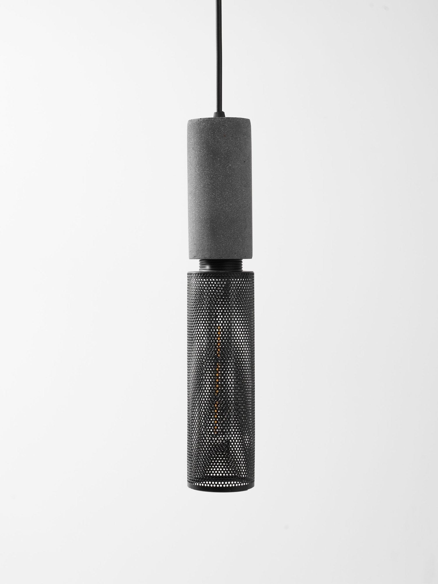 Bellwick Cement Mesh Pendant Light