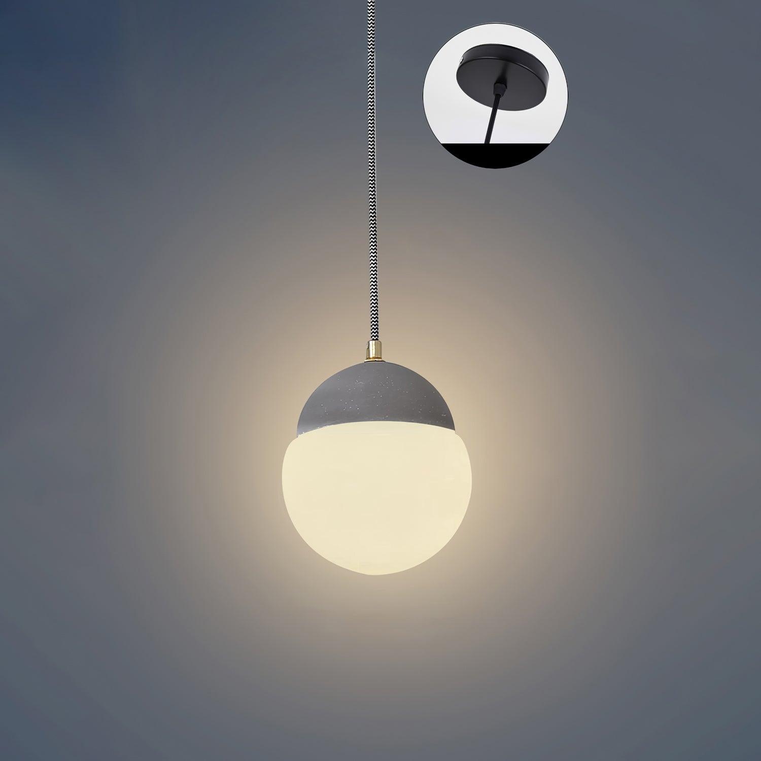 Ilraearis Glass Pendant Light