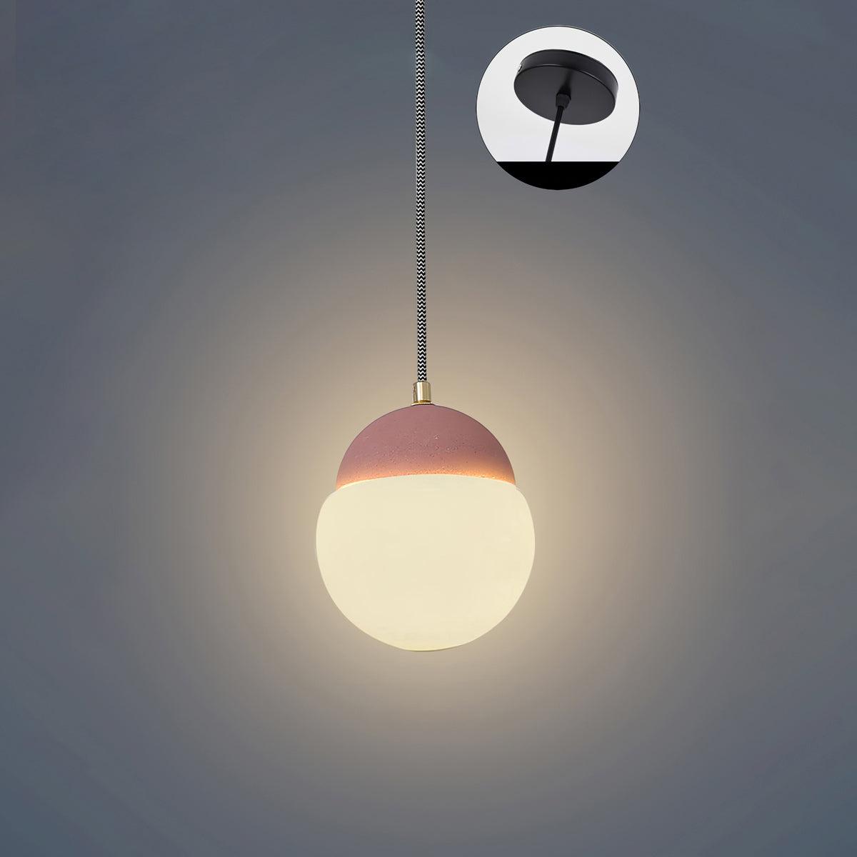 Ilraearis Glass Pendant Light