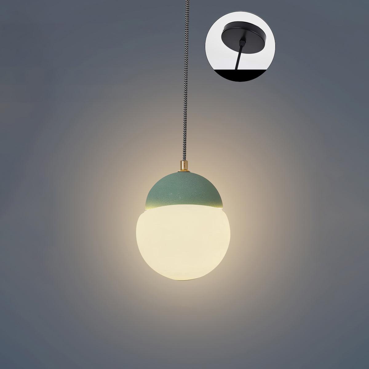 Ilraearis Glass Pendant Light