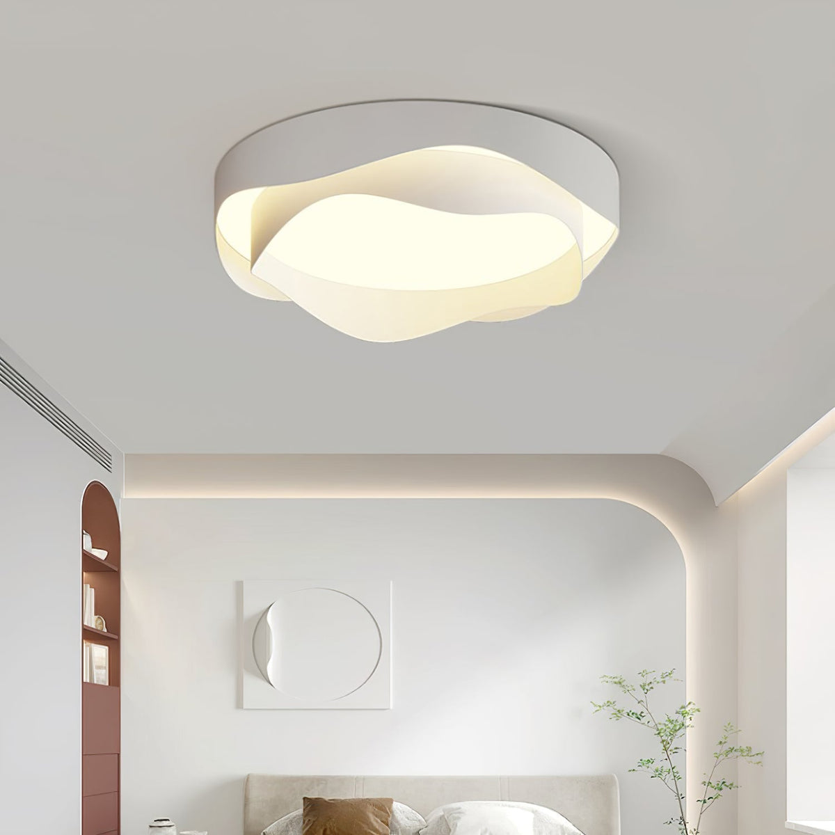 Elaisise Ceiling Lamp White for Living Room