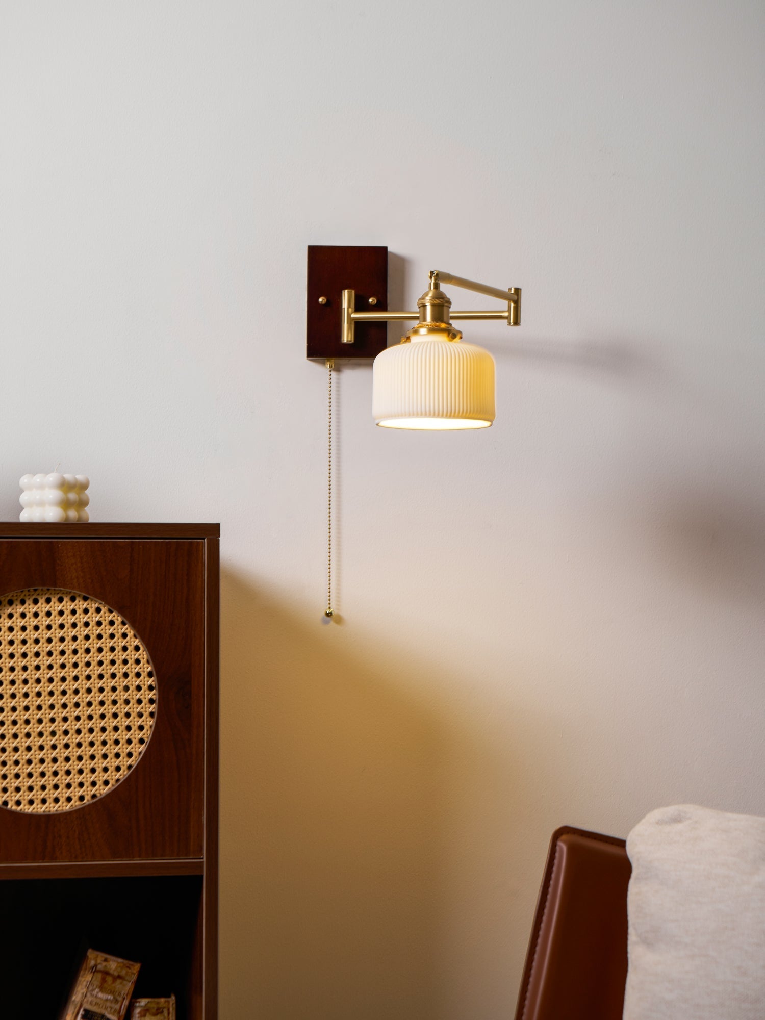 Marview Ceramic Geometry Indoor Wall Light