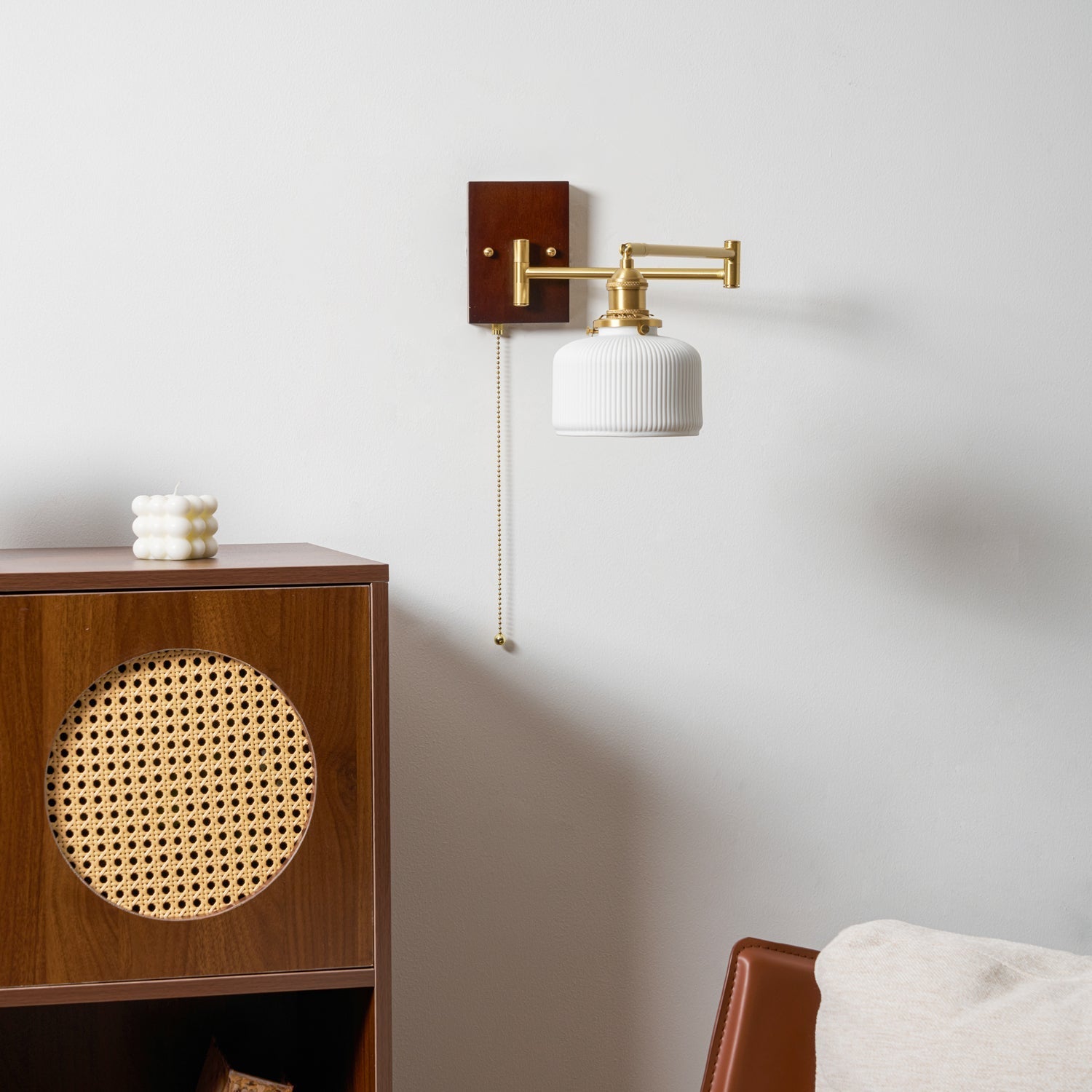 Marview Ceramic Geometry Indoor Wall Light