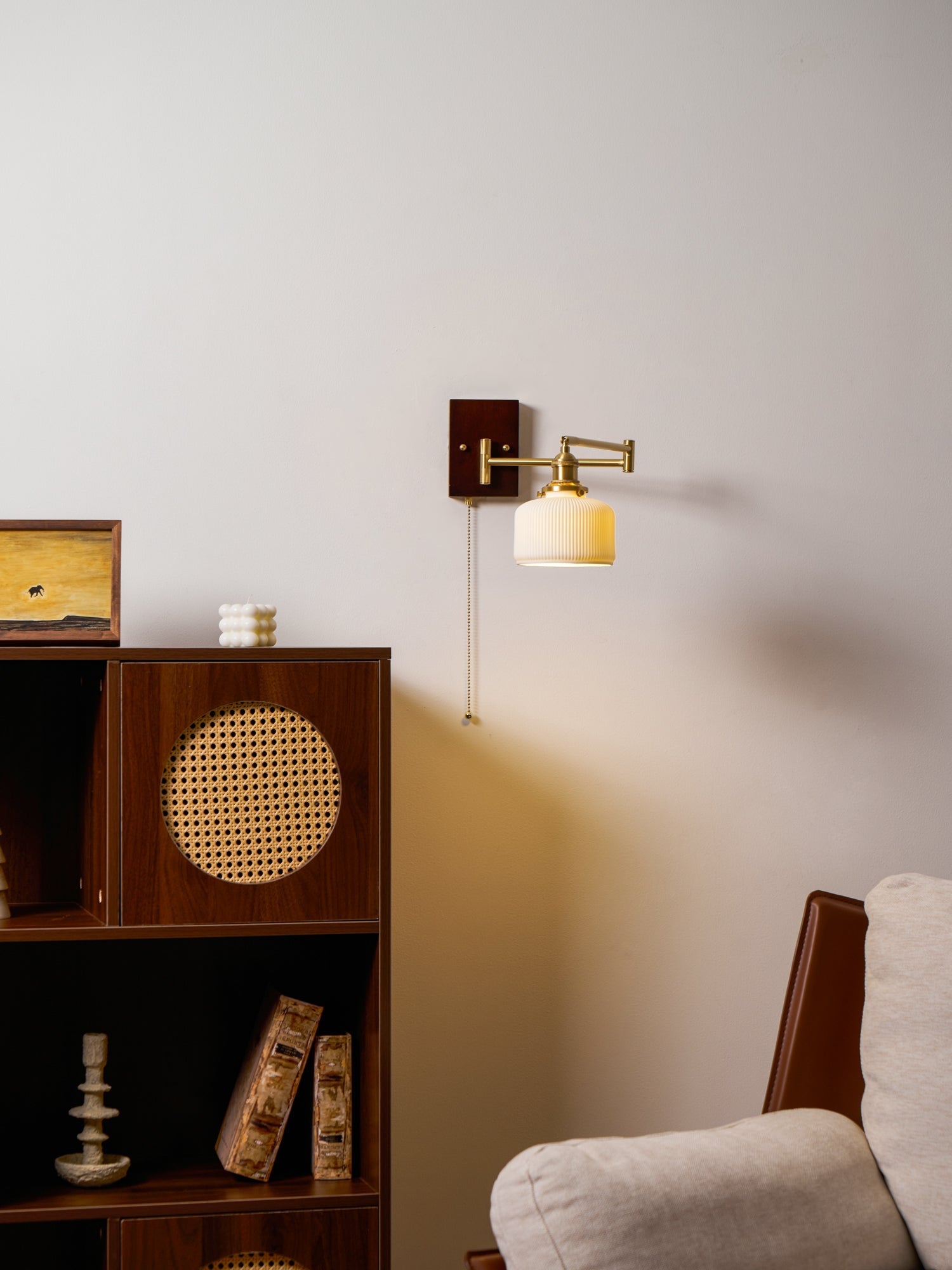 Marview Ceramic Geometry Indoor Wall Light