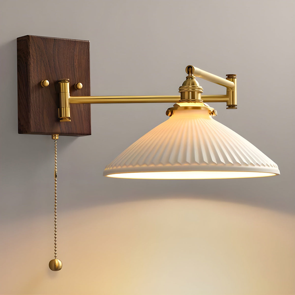 Marview Ceramic Geometry Indoor Wall Light