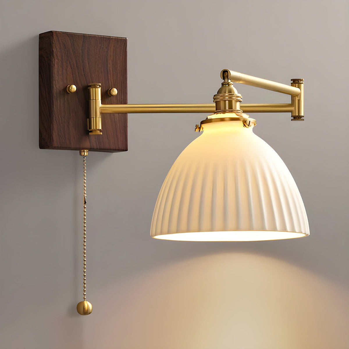 Marview Ceramic Geometry Indoor Wall Light