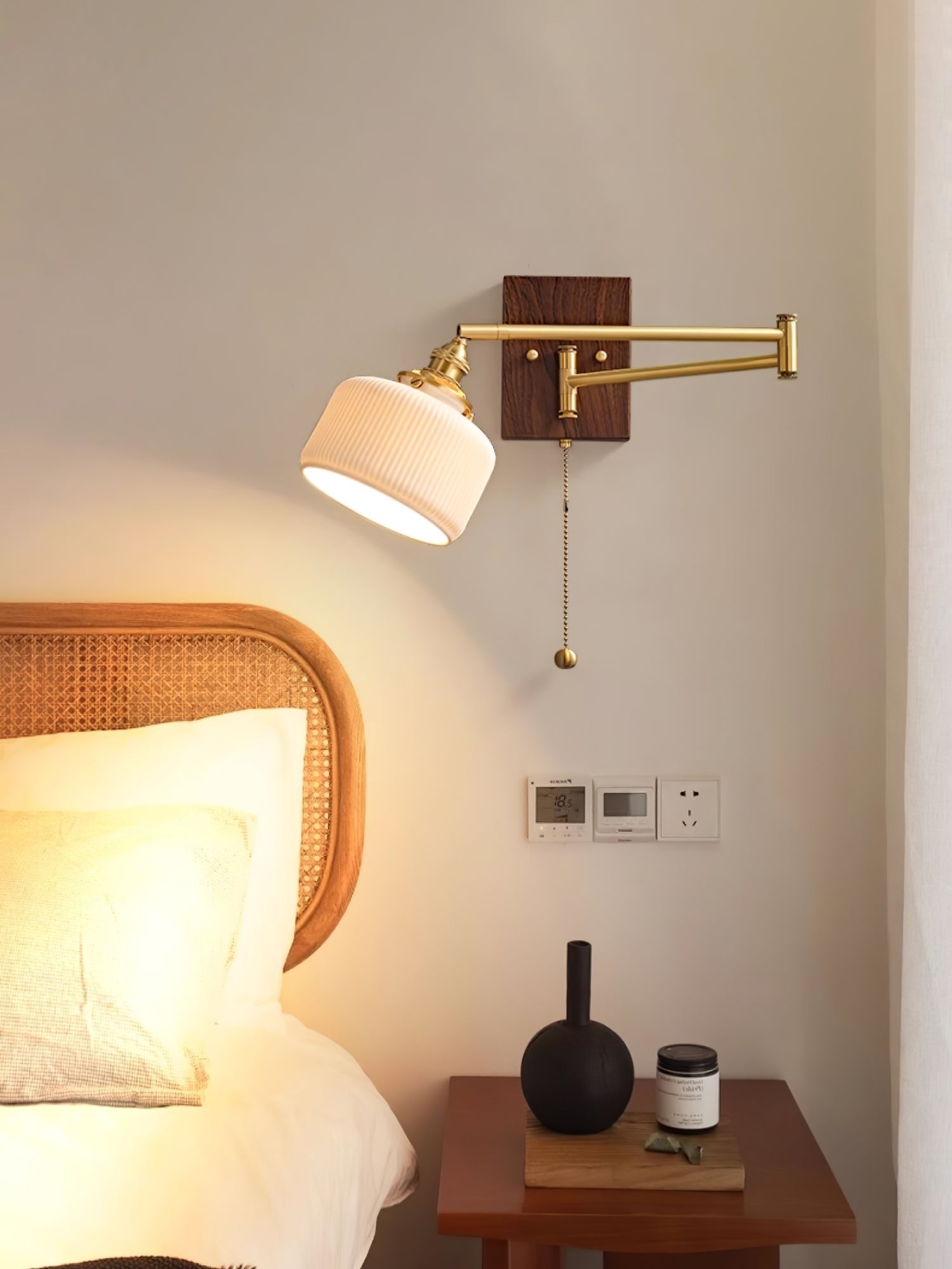 Marview Ceramic Geometry Indoor Wall Light