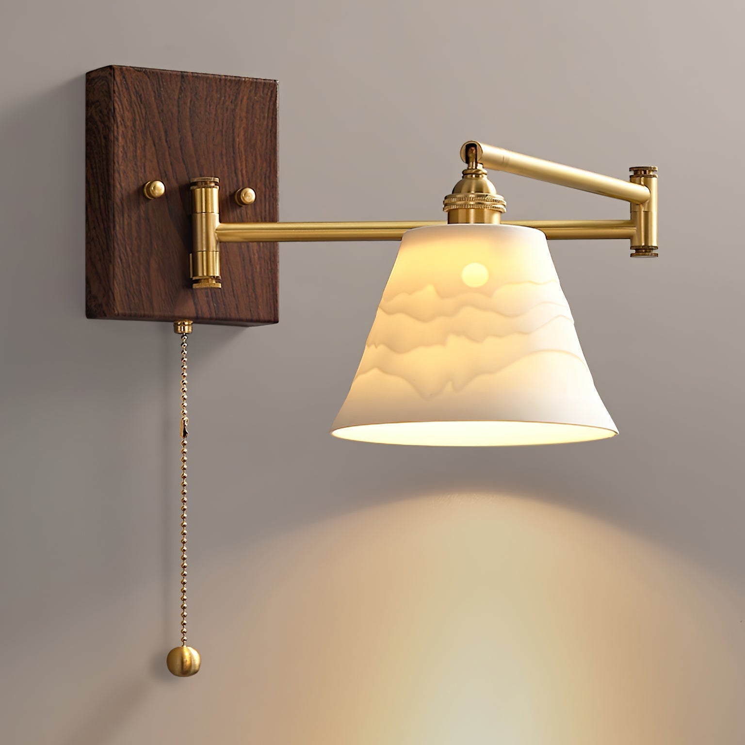 Marview Ceramic Geometry Indoor Wall Light