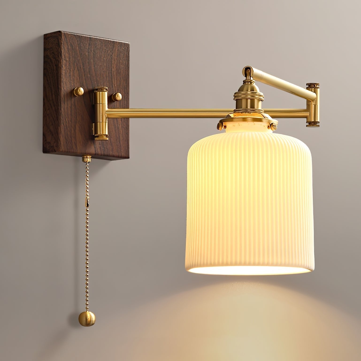 Marview Ceramic Geometry Indoor Wall Light