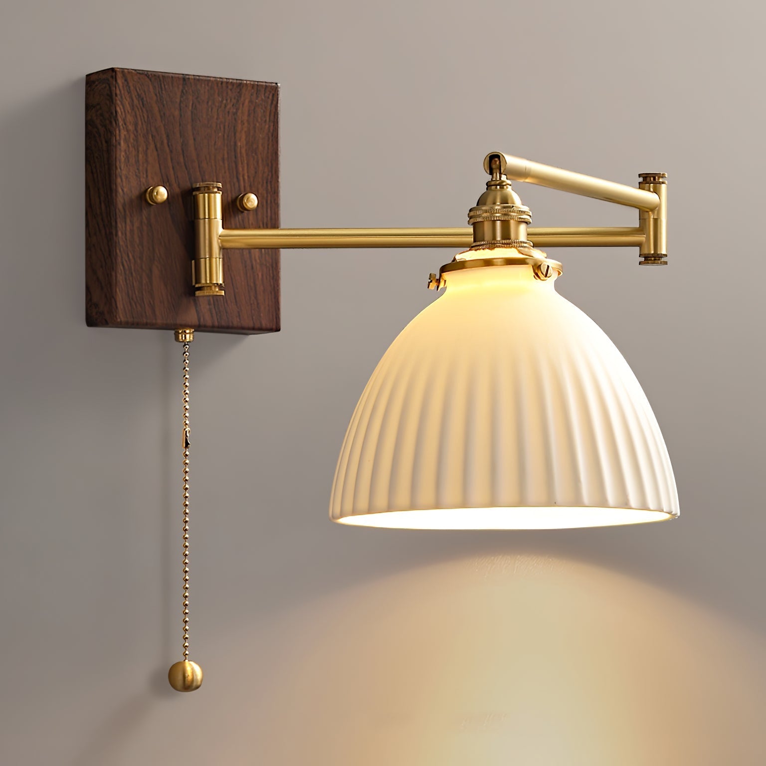 Marview Ceramic Geometry Indoor Wall Light