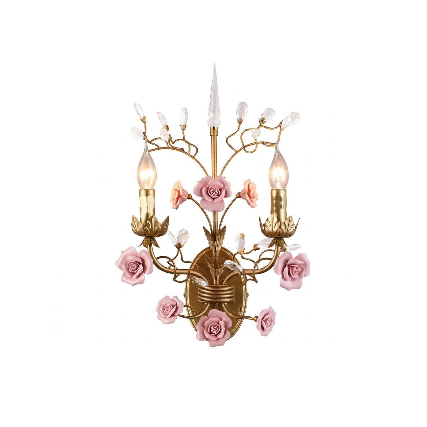Roselyn Ceramic Vine Sconce
