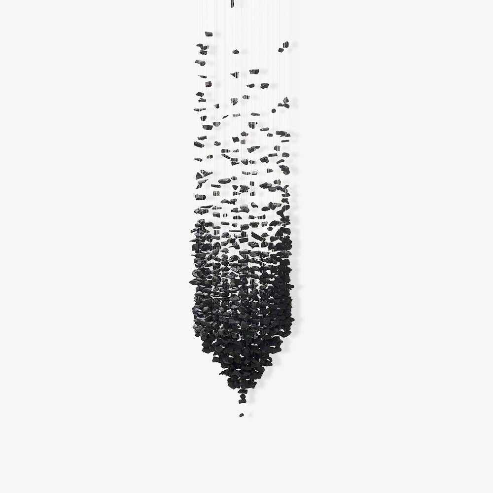 Orinridge Black Stones Chandelier